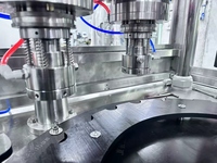 Machine de remplissage d'aérosol entièrement automatique 3 en 1, directement de l'usine, pour désodorisant, crème solaire, spray, contrôle PLC haute vitesse