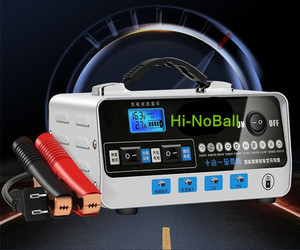 Đa chức năng 12V 24V 10A chì-axit pin sạc <span class=keywords><strong>LCD</strong></span> hiển thị xe xe gắn máy pin phổ một cú nhấp chuột sửa chữa Pin - Product Image 3