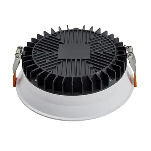 School Library Office High Power Dimmable 24w Embedded Long Working Hours Durable Led Downlight
