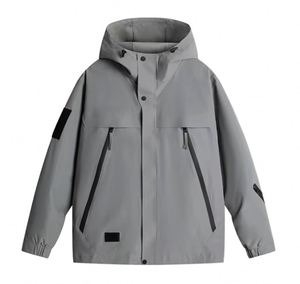 Wholesale Men's Fashion Winter <b>Jacket</b> Customizable Logo Printed Bomber Windbreaker <b>Jacket</b> - Product Image 3