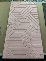 Panneau mural acoustique en polyester PET insonorisant pour appartement, hôpital, construction murale, solution de conception graphique