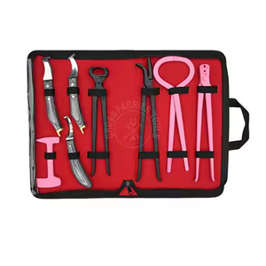 Professional Farrier Tools <b>Kit</b> Durable Horse Hoof Care Tool Set with Hoof Nipper Rasp Knife Hammer for Trimming Hoof Care - Product Image 4