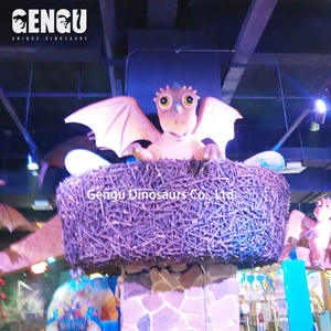 Fait à la main mignon Animatronic dessin animé <span class=keywords><strong>renard</strong></span> modèle intérieur en métal intérieur pour centre commercial aéroport public garderie école maternelle - Product Image 2