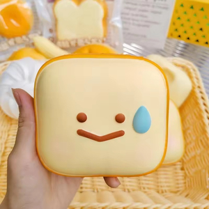Juguete Antiestrés de Textura Suave con Forma de Pan Tostado, de Rebote Lento, para Apretar con los Dedos, Venta al Por Mayor - Product Image 5