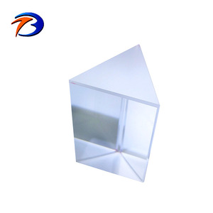 Prisma óptica bk7 de 60 graus, dispersão triângulo de vidro <span class=keywords><strong>equilateral</strong></span>
