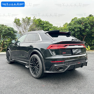 ชุดซุ้มล้อคาร์บอนไฟเบอร์ตกแต่งซุ้มล้อสำหรับรถ <span class=keywords><strong>Audi</strong></span> RSQ8 Q8 2020-2023 - Product Image 3