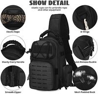 Sac à dos tactique MOLLE sac à dos décontracté pour pêche chasse voyage sac à mouche étanche