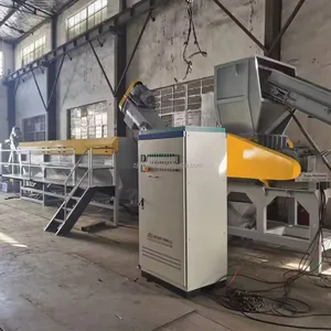 Máquina de reciclagem PET 500kg/h/planta de reciclagem de garrafas pet/linha de lavagem de flocos pet