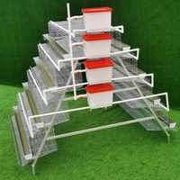 Cage à poules pondeuses de type A, cage à batterie pour poules pondeuses, 96/120/128/160 oiseaux, utilisation en maison, 3/4 niveaux, cage à poules pondeuses pour élevage avicole