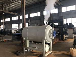 Sterilizzatore Industriale per Funghi in Acciaio Inox/Acciaio al Carbonio, <span class=keywords><strong>Autoclave</strong></span> per Sacchetti di Substrato, Macchina per Sterilizzazione a Vapore 900/2000L - Product Image 5