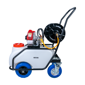 Pulvérisateur de puissance de moteur à essence 50L Pulvérisateur de puissance de moteur à essence de chariot à 4 <span class=keywords><strong>roues</strong></span> pour l'usage de jardin - Product Image 3