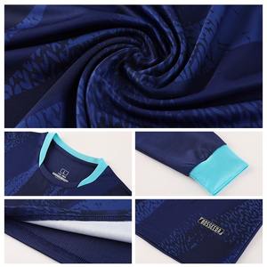 Zhengxiang Uzun Kollu Futbol Forması Takımı Takım Üniforması Toplu Alım %100 Polyester Unisex Yetişkin Futbol Sonbahar Kış - Product Image 4