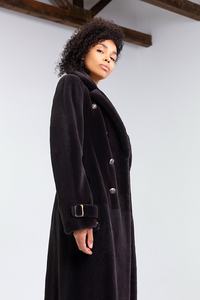 <strong>Plus</strong> <strong>Size</strong> Mink <strong>Swing</strong> <strong>Coat</strong> Long Winter Fashion Button Decoration Cozy and Sexy Casual Outerwear Windproof Mink <strong>Coat</strong> Pastel - Product Image 6