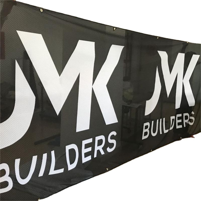 Custom Advertising Mesh Polyester Banner Waterproof