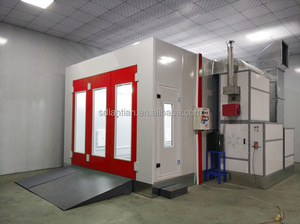 Cabina de Pintura <span class=keywords><strong>Saico</strong></span> de la Mejor Calidad, Cabina de Pintura con Ventilador, Certificación CE, Iluminación LED, Calentador con Quemador Diésel Riello, Pintura para Automóviles - Product Image 2