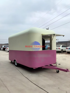 Camion de restauration rétro, camion de café, bar à bubble tea, remorque de restauration mobile personnalisée, camion de gelato, camion de hot-dogs, camion de pizza avec cuisine complète - Product Image 4