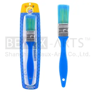 Best selling Wholesale 1 Inch" Nylon Hair Kids Flat Bristle Paint Brush For Oil/Acrylic Painting