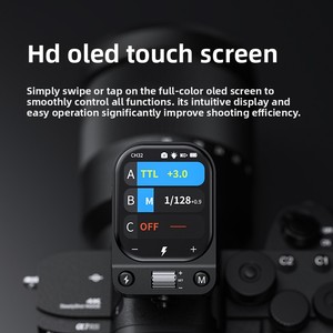 Neewer QZ-C Trigger Flash Wireless con Touchscreen, Trasmettitore TTL con Sincronizzazione ad Alta Velocità e Misurazione Automatica, Compatibile con - Product Image 3