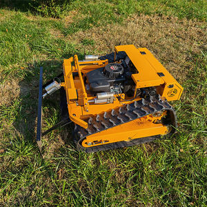 เครื่องตัดหญ้าแบบสายพานคุณภาพสูง ได้รับการรับรองมาตรฐาน CE สำหรับการเกษตร ใช้ได้ทั้งไฟฟ้าและน้ำมันเบนซิน ควบคุมด้วยรีโมทคอนโทรล - Product Image 6