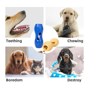 Klasik TPR dayanıklı çiğneme diş çıkarma yavru evcil hayvan atıştırmalığı dağıtıcı tünel eğitim interaktif köpek oyuncak - Product Image 5