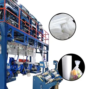 Sl-F1000Cm Single Layer Double Die Head Muliti-Layers Plastic Ldpe Film Extrusion Blowing Machine