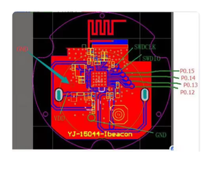 <span class=keywords><strong>NRF51822</strong></span> đèn hiệu ibeacon <span class=keywords><strong>Bluetooth</strong></span> <span class=keywords><strong>Module</strong></span> ble4.2 định vị trong nhà công suất thấp Ant giao thức hỗ trợ đèn hiệu/ibeacon/eddystone - Product Image 4