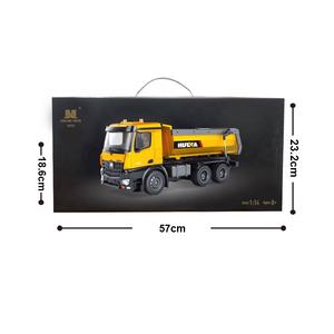 Camion à benne basculante télécommandé à l'échelle 1/14, jouet de construction RC, 2,4 GHz, 10 canaux, <span class=keywords><strong>Huina</strong></span> <span class=keywords><strong>1573</strong></span>, voiture miniature pour enfants - Product Image 6