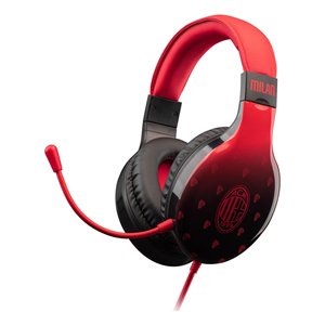 Auriculares para juegos MULTIPIATTAFORMA AC Milan Devils Negro y Rojo ACMU0209 - Product Image 1