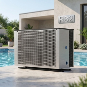 <span class=keywords><strong>POWERWORLD</strong></span> Bomba de Calor de Aire para Piscina con Control WiFi a Bajo Precio, sin Tanque, con Carcasa de Acero Inoxidable - Product Image 3