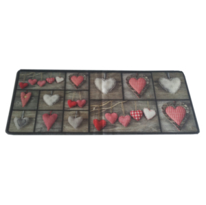 Không Trượt Tùy Chỉnh Giáng Sinh Nhà Bếp Mat Bền Nylon In Nhà Bếp Runner Thảm Dễ Dàng Để Làm Sạch Vòng Đống Nhà Bếp Mat - Product Image 1