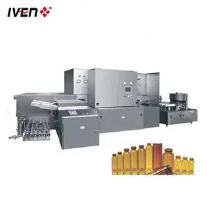 Syrup Filling And Sealing Machine Production Line Manufacturing Plant