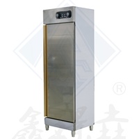 Petit imperméabilisateur professionnel de pâte à pizza avec réchauffeur et humidificateur