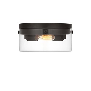 Lámpara de Techo Semi-Pendiente Moderna Clásica con Acabado en Bronce Aceitado y Tela de Lino |   Iluminación Suave para Habitaciones y Pasillos de Hotel - Product Image 3
