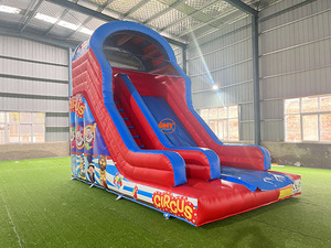 Cầu Trượt Hồ Bơi Động Vật Rừng Cây Cầu Trượt Bơm Hơi Khổng Lồ Hình Hươu Cao Cổ - Product Image 6