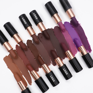 O'CHAIN-pintalabios de marca vegana, lápiz labial resistente al agua, suave, mate, maquillaje en 24 colores, barras de labios sin dolor - Product Image 2