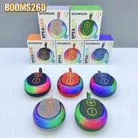 Meilleure Vente S260 pour Enceinte Portable Mini V2.0 avec Contrôle Vocal, Écran d'Affichage à Distance et Basses Puissantes