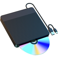 USB 3.0 & Type-C Slot-in CD DVD Burner Player CD ROM Writer slot type External dvd Drive Sucker Type optical drive