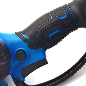 Tronçonneuse électrique bleue 21V 4 en 1 avec moteur à balais, batterie lithium rechargeable pour l'élagage et la coupe du bois - Product Image 2