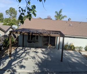 Auvent de terrasse électrique de luxe, kits de pergola pour cour arrière avec écran solaire latéral, tonnelles, auvents, pergolas en aluminium pour l'extérieur - Product Image 4