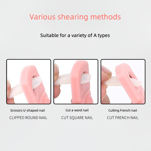 <span class=keywords><strong>Ciseaux</strong></span> à pointe d'ongle de type fente de manucure bricolage U <span class=keywords><strong>ciseaux</strong></span> à ongles de style français extension <span class=keywords><strong>ciseaux</strong></span> de coupe d'ongles - Product Image 4