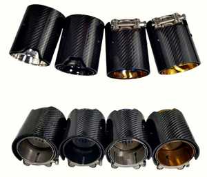 Embouts d'échappement en Fiber de carbone M Performance <span class=keywords><strong>prix</strong></span> usine pour <span class=keywords><strong>BMW</strong></span> M135i <span class=keywords><strong>M140i</strong></span> M235i M240i M340i - Product Image 1