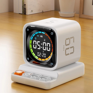 Nuevo Temporizador de Cocina en Forma de Cubo, Temporizador de Productividad para Escritorio con Cuenta Regresiva de 5/10/30/60 Minutos, Cronómetro, Reloj, Modo Silencioso con Vibración y Sonido - Product Image 2