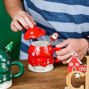 Recuerdos Creativos 2026, Regalos de Año Nuevo, Juego de Tazas de Cerámica para Nochebuena, Regalo para Jardines de Infancia - Product Image 4
