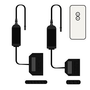 Feican Chất lượng cao đồ nội thất điều khiển từ xa LED RGB bước tần số ánh sáng RF <span class=keywords><strong>Dimmer</strong></span> 48W/72W 2-năm bảo hành - Product Image 2