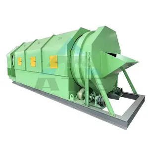 Household city waste separate recycling rotary trommel screen made in China mulicapal waste sorting machine