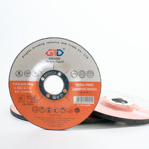Disques <span class=keywords><strong>de</strong></span> découpe et <span class=keywords><strong>de</strong></span> meulage 115x6x22.23mm 80m/s à centre déprimé pour métal - Product Image 3
