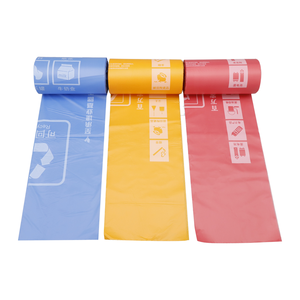 Tas Poo anjing PE ekstra tebal tas Poop kering isi ulang dalam gulungan untuk penggunaan rumah tangga - Product Image 2