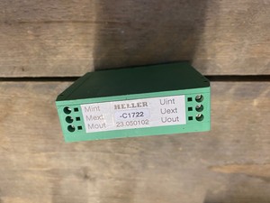 PLC <strong>Heller</strong> 23.050102 SPS PLC Control Unit Type 3D-4 | Warranty Product - Product Image 1