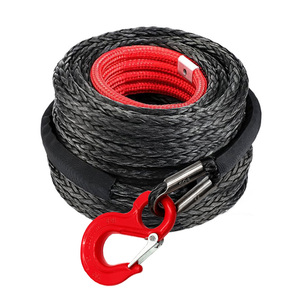 Remolque de acero de grado resistente Gancho de acero del cabrestante de 3/8 pulgadas para cuerdas de cable del cabrestante - Product Image 2