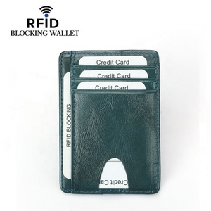 Cartera de Cuero para Hombre, Cartera Delgada y Minimalista con Bloqueo RFID, Tarjetero de Cuero Personalizado - Product Image 5